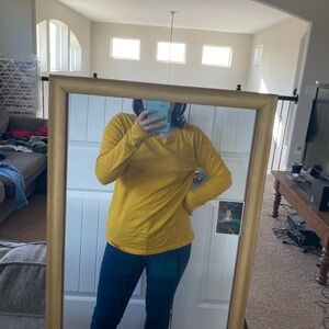 Mustard Yellow Long Sleeve Top